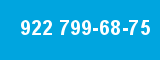 922 799-68-75 922 799-68-75